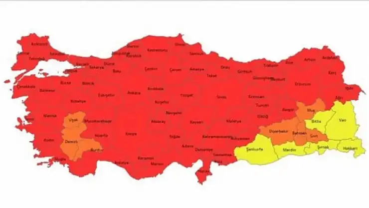 69 il tamamen kırmızı