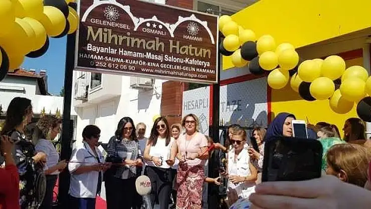 BAYANLARA ÖZEL HAMAM AÇILDI
