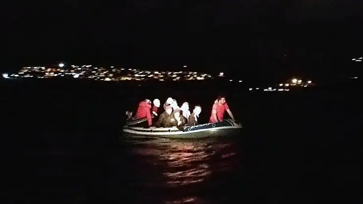 9 düzensiz göçmen kurtarıldı