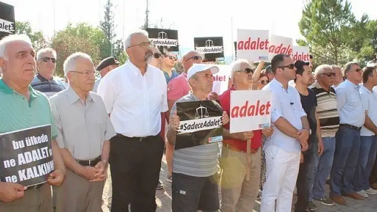 ADALET  YÜRÜYÜŞÜNE  FETHİYE'DEN  DESTEK…