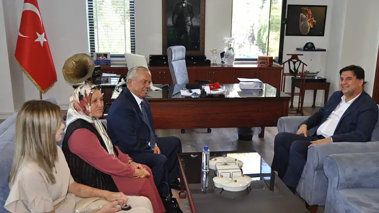 Aday Adayı Çaylı, Başkan Karaca'yı ziyaret etti