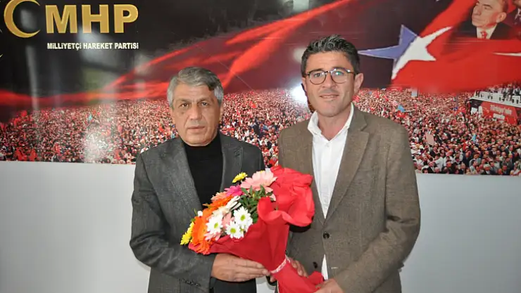 Aday Adayı Kökten, Başkan Cura'yı ziyaret etti