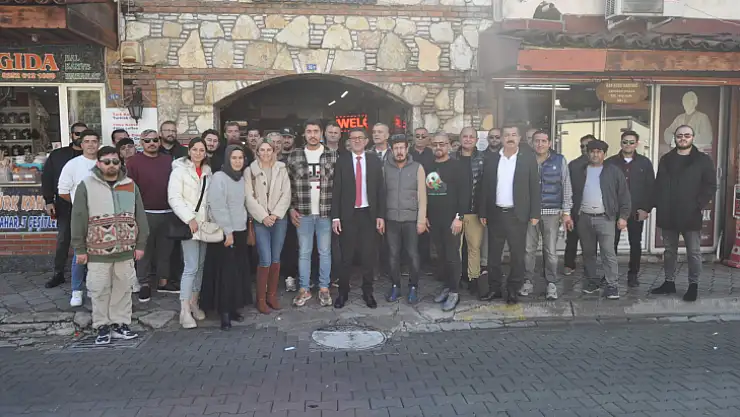 Aday adayı Kökten'den bir dizi ziyaret