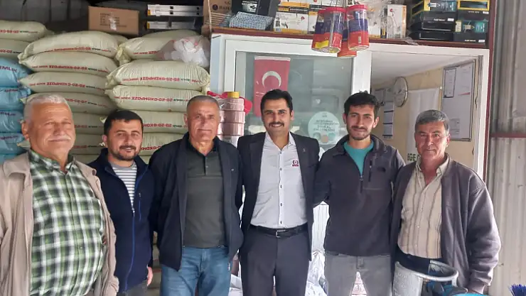 Aday adayı Yıldırım'dan esnaf ziyaretleri