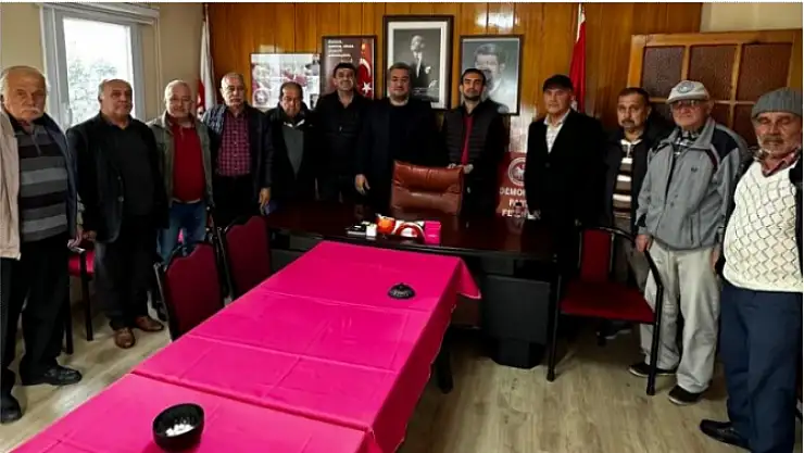 Aday Adayı Yücel, Başkan Kandönmez'i Ziyaret etti