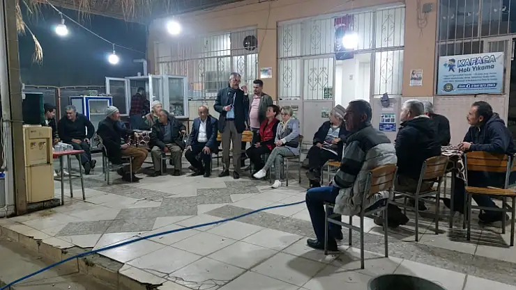 Adaylardan esnaf ve mahalle ziyareti