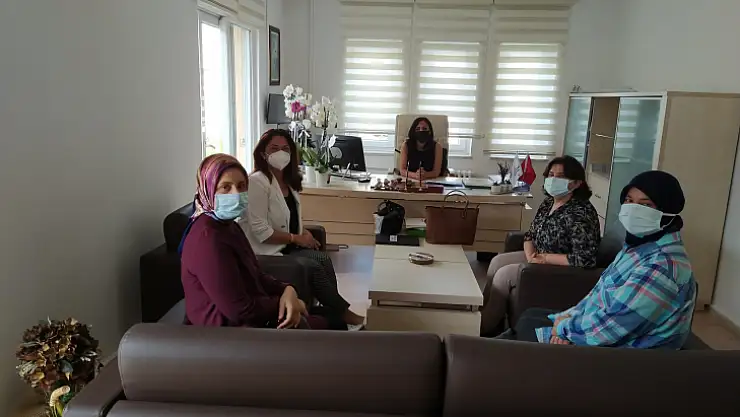 AK Parti Fethiye Kadın Kolları'ndan Tuğba Baki'ye ziyaret