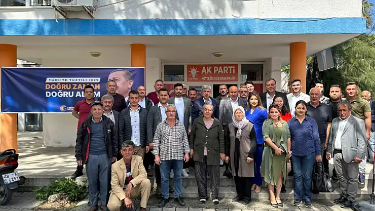 AK Parti Muğla Milletvekili Adayı Otgöz, Saha Çalışmalarına Devam Ediyor