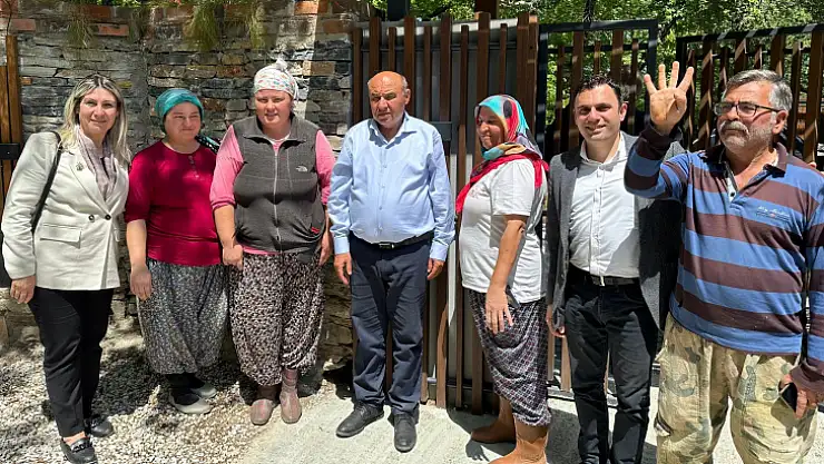 Milletvekili Adayı Yakup Otgöz, Üretici ve Tüccarları Ziyaret Etti