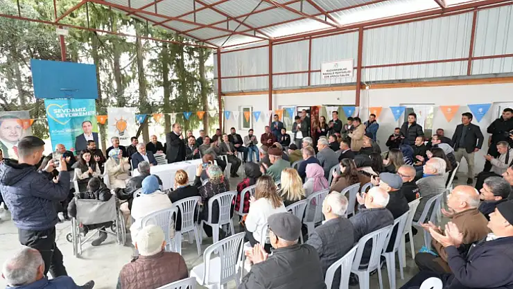 Akdenizli, Mahalle Buluşmalarına Devam Ediyor