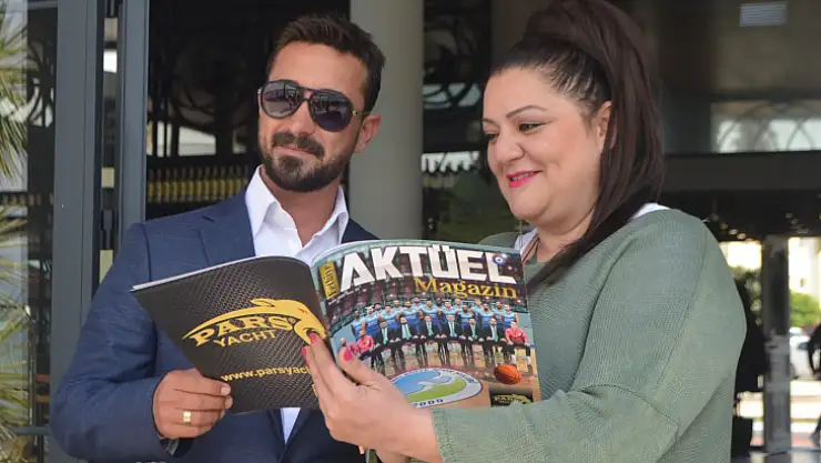 Aktüel Magazin Dergisi'nde ayın konuğu, Sarper Konakçı