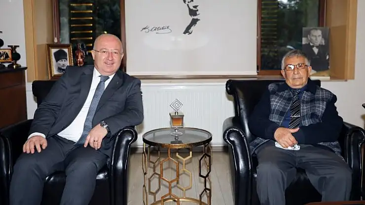 Ali Fuat Özge'den Başkana Teşekkür Ziyareti