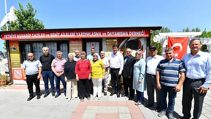 Alim Karaca'dan Fethiye Muharip Gaziler Derneği'ne Ziyaret