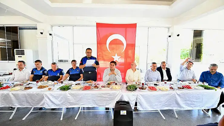 Alim Karaca Zabıta Haftası'nda Personelle Kahvaltıda Buluştu