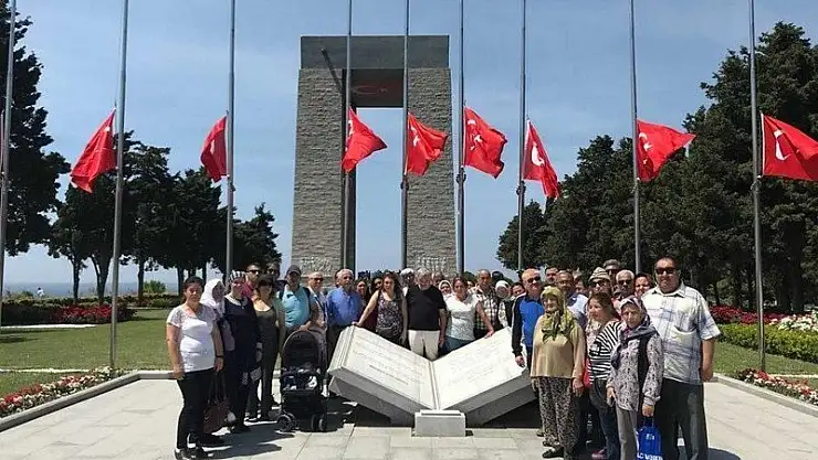 ALTINOKTA ÇANAKKALE ŞEHİTLİĞİNİ GEZDİ