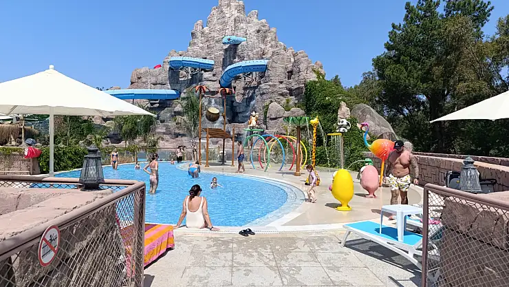 Aquapark, Fethiye'de Bayram Tatilcilerinin Gözdesi Oldu