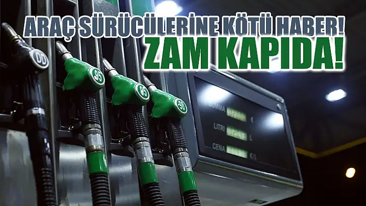 Araç Sürücülerine Kötü Haber! Zam Kapıda!