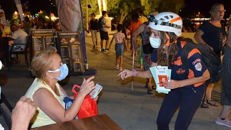 Arama kurtarma ekibi MAG/AME-SAR vatandaşları afetlere karşı uyardı