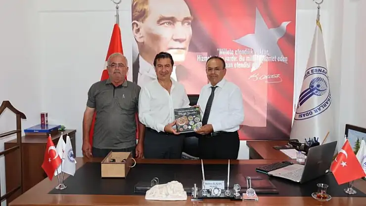 Aras, Başkan Alaşan'ı ziyaret etti