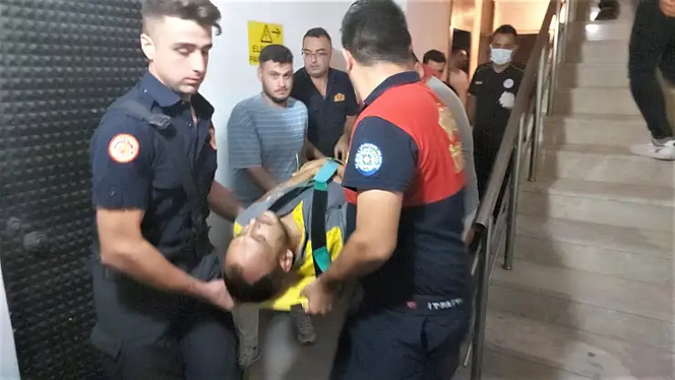 Asansörün Halatı Koptu: 2 Yaralı