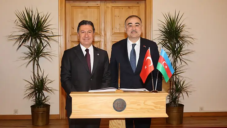 Azerbaycan Büyükelçisi Reşad Memmedov'dan Başkan Aras'a Ziyaret