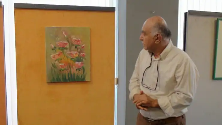 AZİZ ÇETİNKAYA SERGİSİ HALKLA BULUŞUYOR