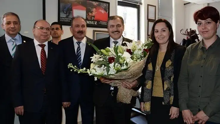 Bakan Eroğlu, 10 yıl sonra Fethiye Belediyesi'nde...
