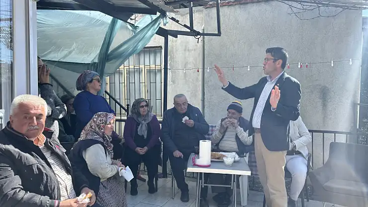 Başkan Adayı Kökten, Çatalarık Halkının Sorunlarını Dinledi
