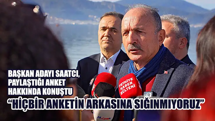Başkan Adayı Saatcı, Paylaştığı Anket Hakkında Konuştu