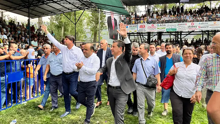 Başkan Ahmet Aras, Seki'deki Yağlı Güreşlere Katıldı