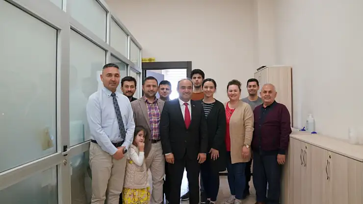 Başkan Akdenizli, Belediye Personeliyle Bayramlaştı