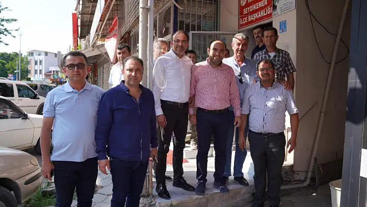 Başkan Akdenizli, MHP İlçe Teşkilatının Bayramlaşma Programına Katıldı