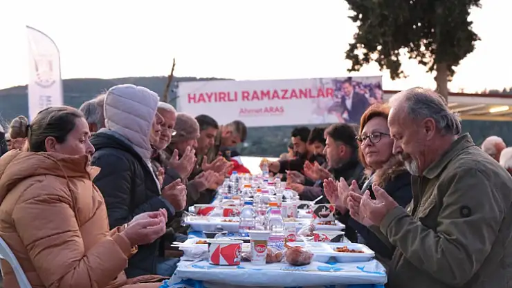 Başkan Aras'ın halkla iftar buluşmaları devam ediyor
