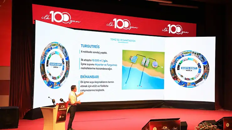 Başkan Aras'tan Bodrum'a İçme Suyu Müjdesi 'Denizden su arıtma projesi hayata geçiyor'