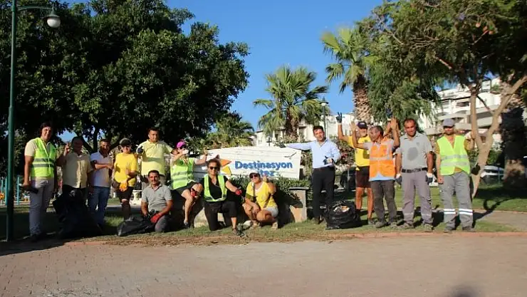Başkan Aras'tan çağrı 'Temiz bir Bodrum için duyarlılık gösterelim'