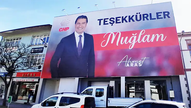 Başkan Aras'tan 'Teşekkür Muğlam' mesajı