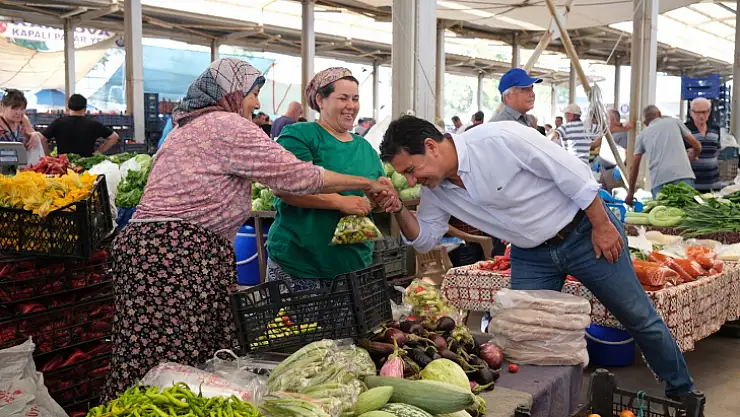 Başkan Aras'tan Turgutreis Ve Karaova Ziyareti