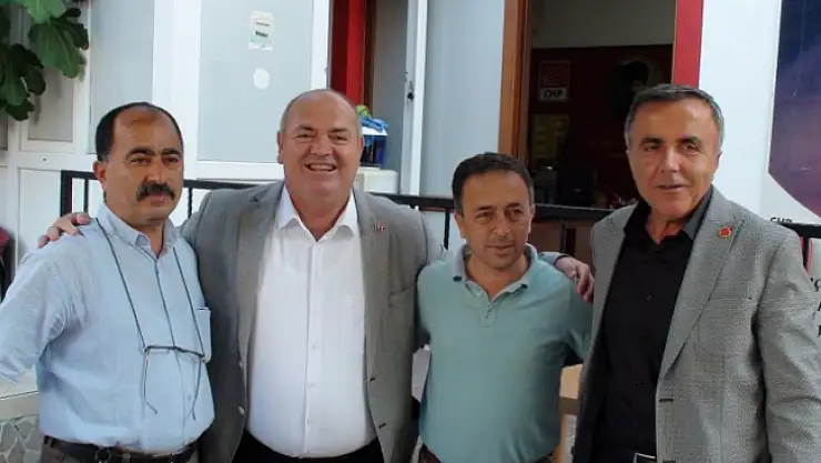 BAŞKAN DEMİR MUHTARLARLA BİR ARADA