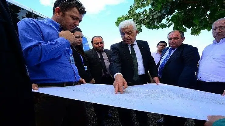 Başkan Gürün İncelemelerde Bulundu