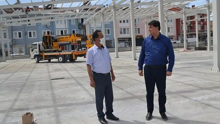 Başkan Karaca, kısıtlama süresince şantiyelerden ayrılmıyor