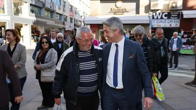 Başkan Oktay esnaflarla bir araya geldi