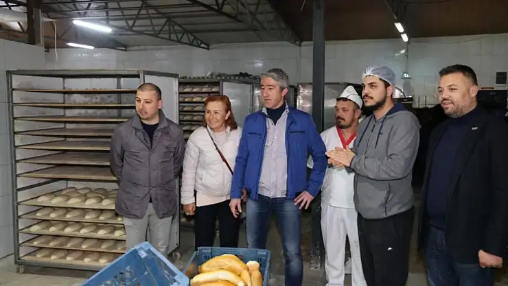 BAŞKAN OKTAY, GECE FIRINLARI İNCELEDİ