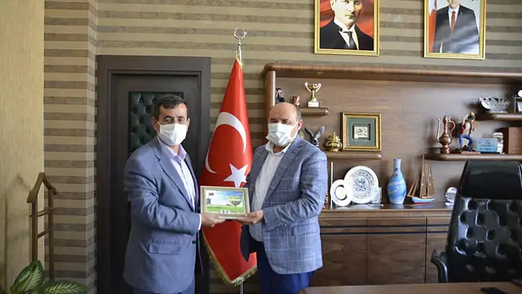 Başkan Otgöz'e teşekkür ziyareti