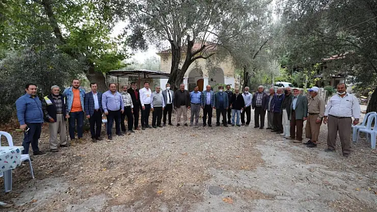 Başkan Otgöz, Seydikemer'i karış karış geziyor