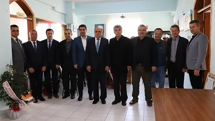 Başkan Otgöz'den CHP'ye Ziyaret