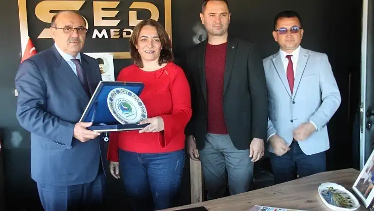 BAŞKAN OTGÖZ'DEN SED MEDYA'YA ZİYARET