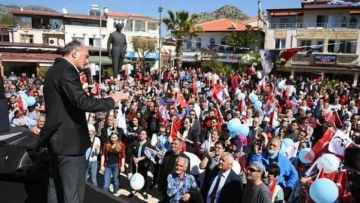 Başkan Saatcı, 'Liderlerin değil, halkın önünde eğilenlere destek verin'
