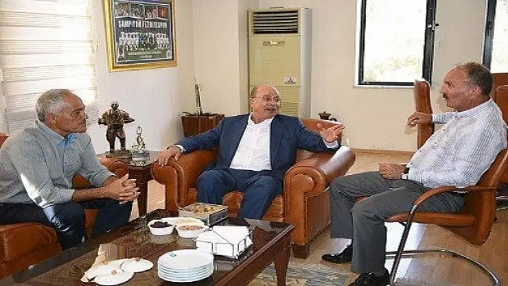 Başkan Saatcı'ya Ziyaret