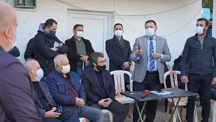 Başkan Tokat mahalle ziyaretlerini sürdürüyor