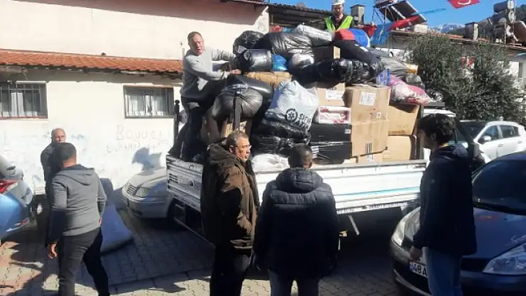 BAŞKAN TURGUTOĞULLARI, 'YARDIM ÇALIŞMALARINI SÜRDÜRÜYORUZ'